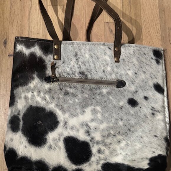 Myra Hair On Tote Bag - Picture 3 of 3